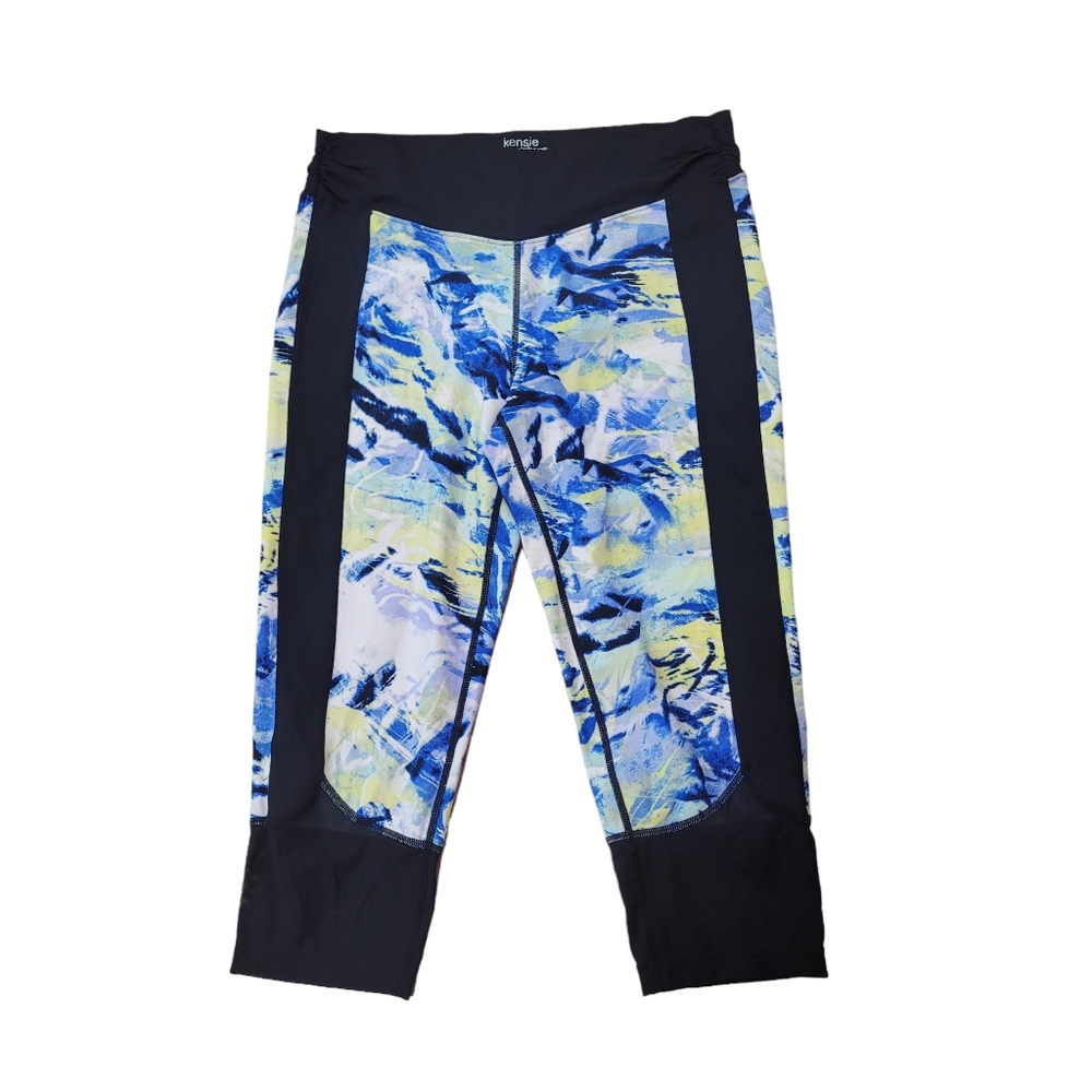 Kensie Small‎ Cropped Athletic Leggings Size M